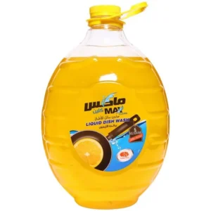 منظف غسيل الأطباق سائل ليمون ماكس كلين - 5لتر